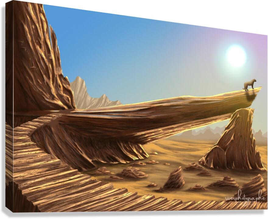 Desert Heat Canvas Print