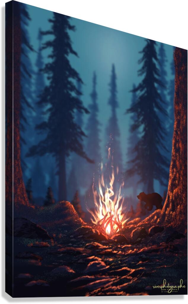 Untitled Artwork Canvas Print