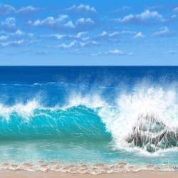 Stormy Beach