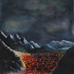Nightime Caldera