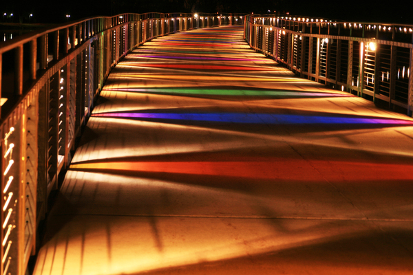 walking bridge  Print