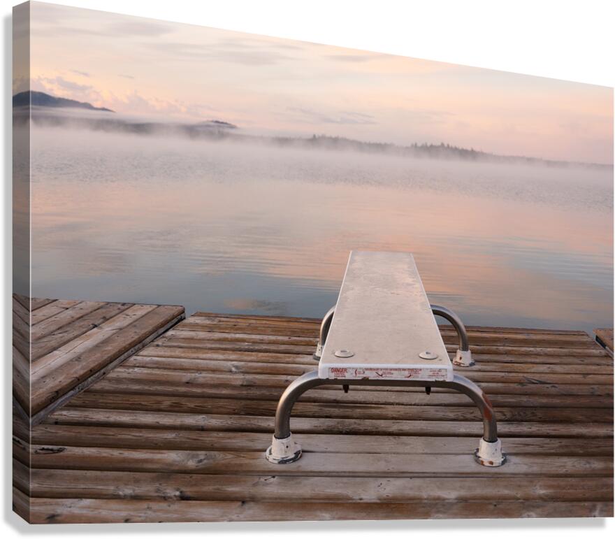 Dock Canvas Print