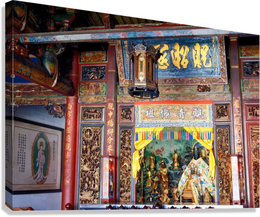 Temple Canvas Print
