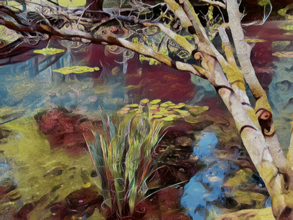 Gibbs Stream Print