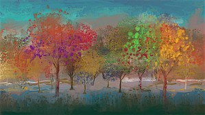 Abstract Fall Trees 2
