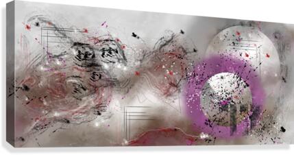 Cosmic Symphony Canvas Print
