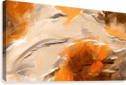 White Water Canvas Print