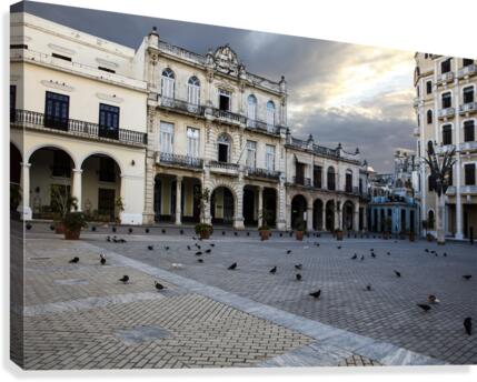 Town Square Canvas Print