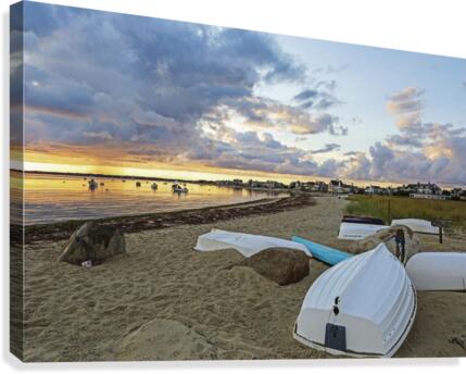 Nantucket Seaside Canvas Print