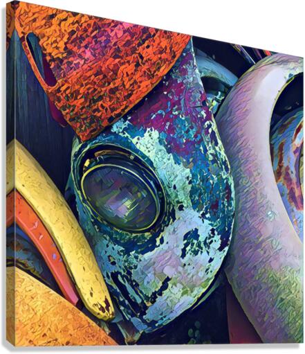 Transformers Blooper 2 Canvas Print