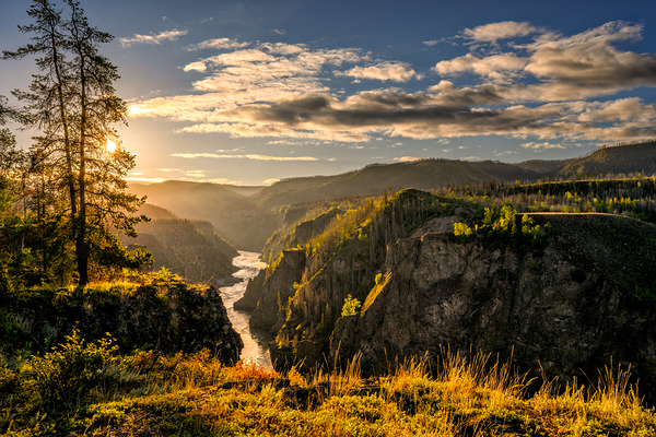 Grand Canyon of the Stikine Canyon Print