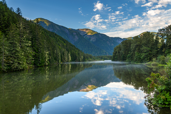 Kasiks River Mist Print