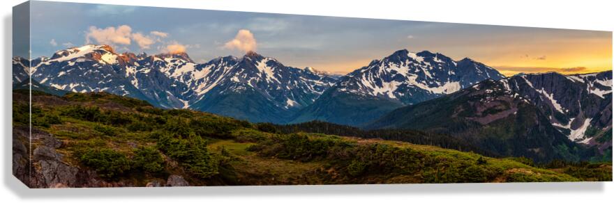 Northwest Mountains Canvas Print