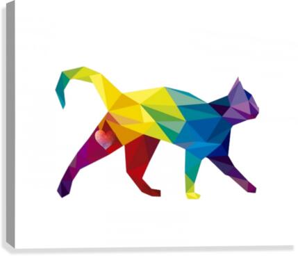 Cats Heart Canvas Print