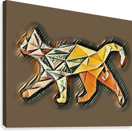 Prowling Cat Canvas Print
