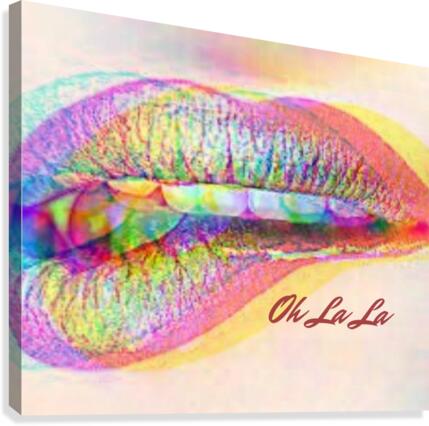 Oh La La Canvas Print
