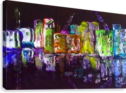 ICE COLD  Canvas Print
