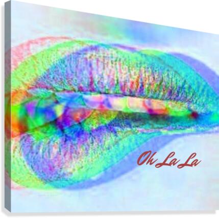 OH LA LA Canvas Print