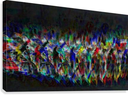 Scanning Canvas Print