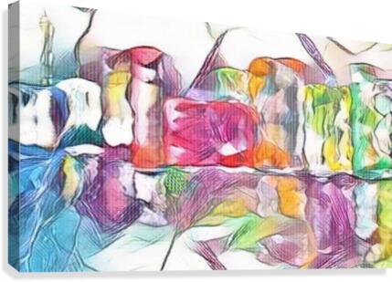 Melting Canvas Print