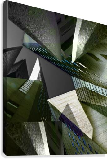 Ode 2 Escher  Canvas Print