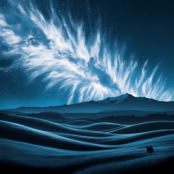 Aurora Borealis Display Print