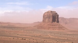 Monument Valley In The Dust-3
