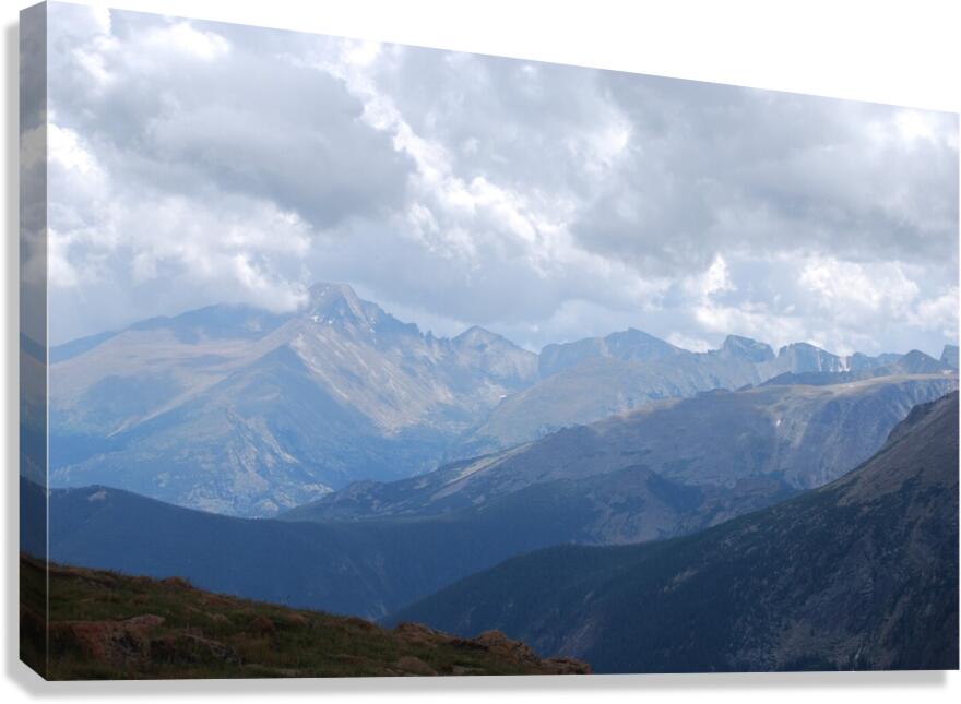 Blue Yosemite Canvas Print