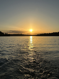 Lake sunset