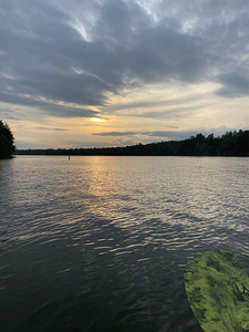 Lake sunset