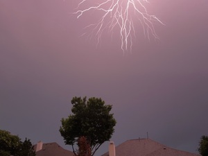 Stormy Texas Night