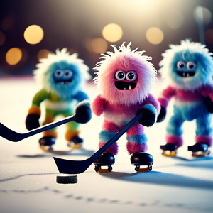 Monsterville Monsters: Hockey  2