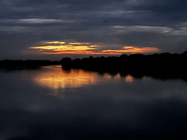 Evening in the Amazon Print