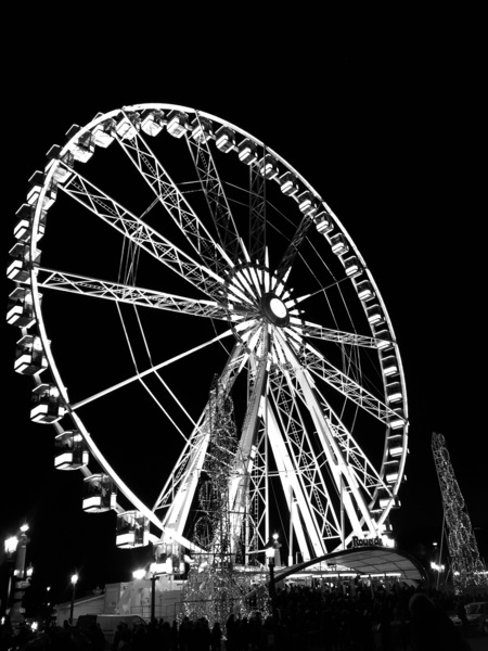 Paris Ferris Print