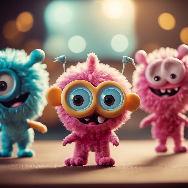 Monsterville Monsters: Baby Monsters by Designer Becky