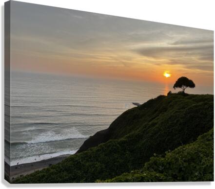 Peruvian Sunset Canvas Print