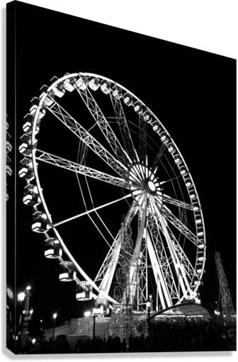 Paris Ferris Canvas Print