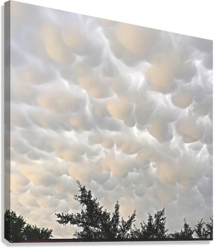 Mammatus Clouds Canvas Print