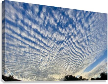 Cool Cloud Cover Canvas Print