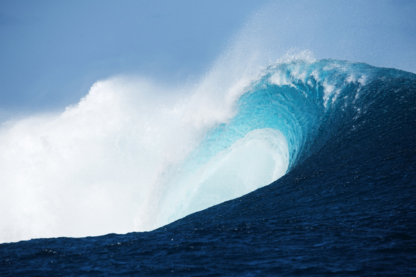  Cloudbreak Blue and Aqua by Brad Scott