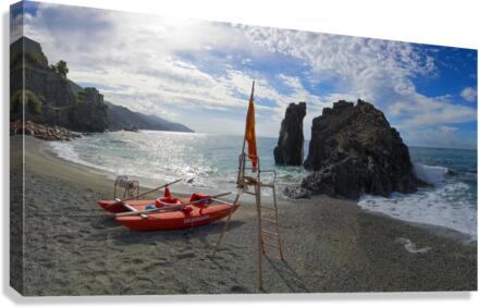 monterroso lifeboat Canvas Print