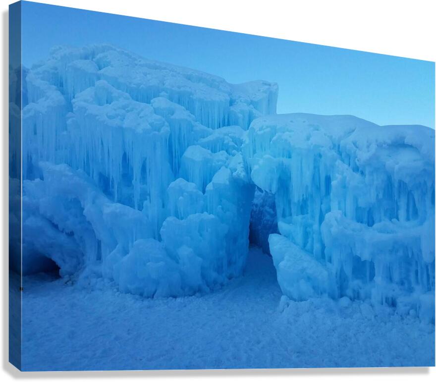 Ice Caves 5 Canvas Print