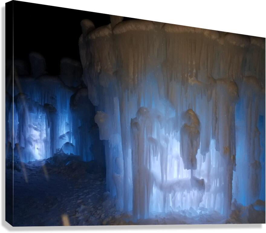 Ice Caves 2 Canvas Print