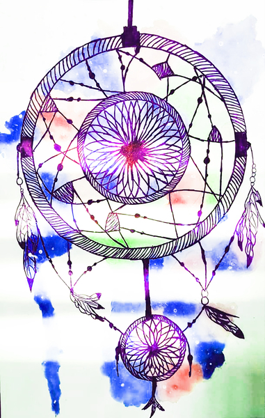 Landscape with Dying Scar Print