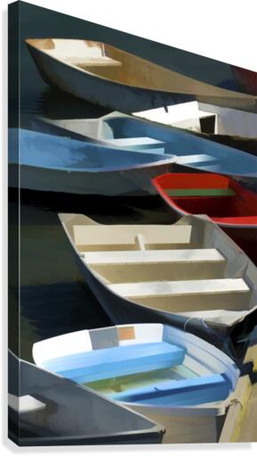 Boats  Canvas Print