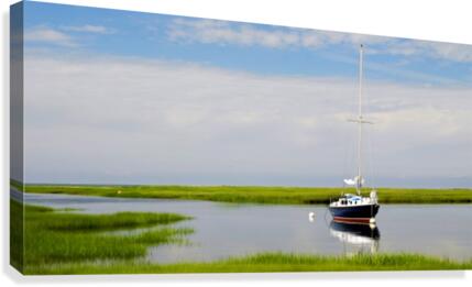Quiet Mooring  Canvas Print