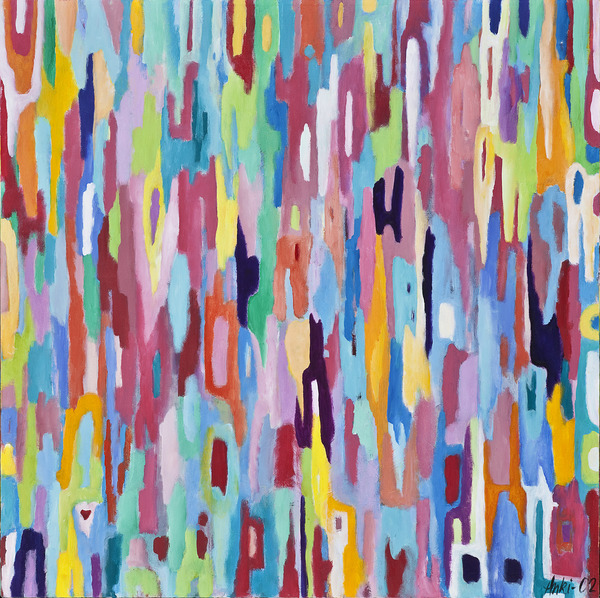 untitled abstract .35x35 Print