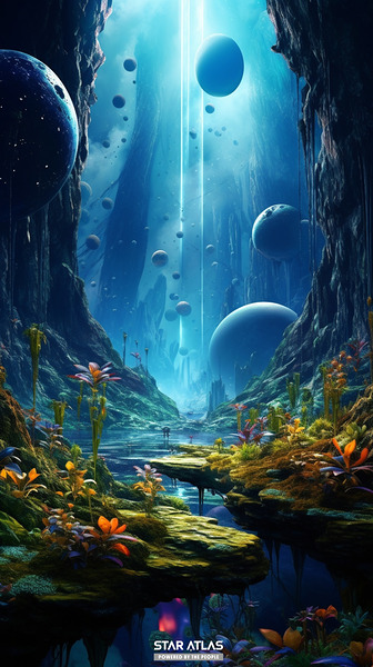 Visions of The Pearled Waterfall  Print