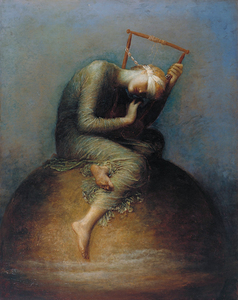 Hope Vintage Oil Painting