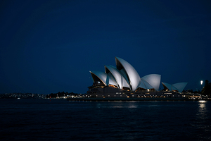 Sydney Opera House Nightfall 